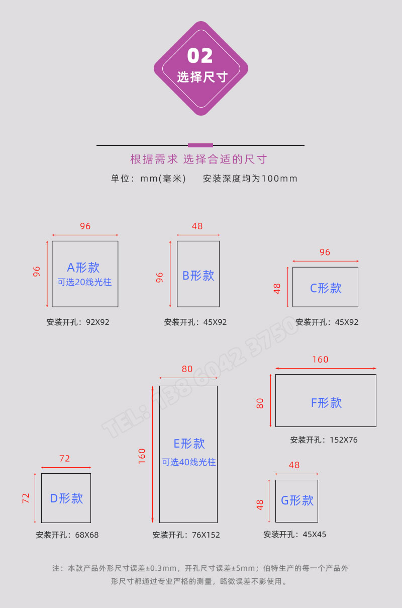 國(guó)際標(biāo)準(zhǔn)尺寸