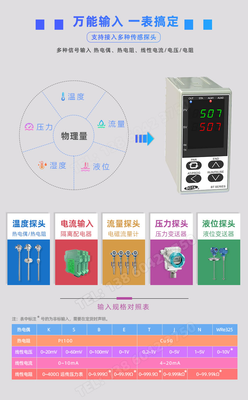 萬(wàn)能輸入-BT507系列